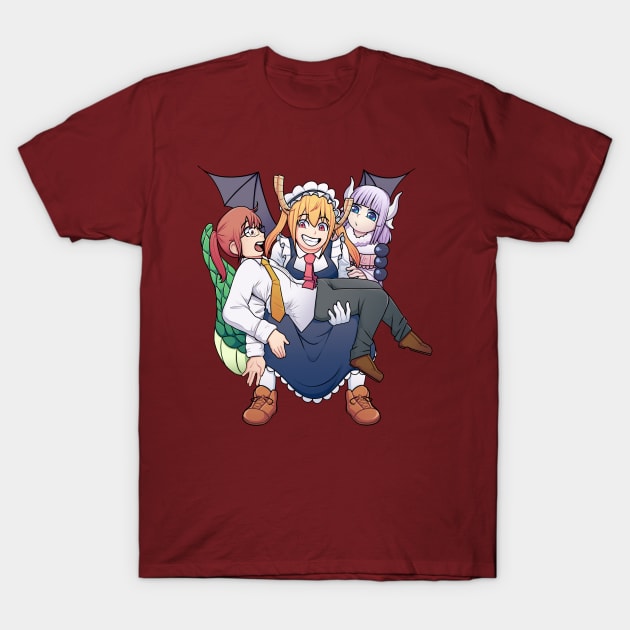 A dragon maid T-Shirt by PonehAnon